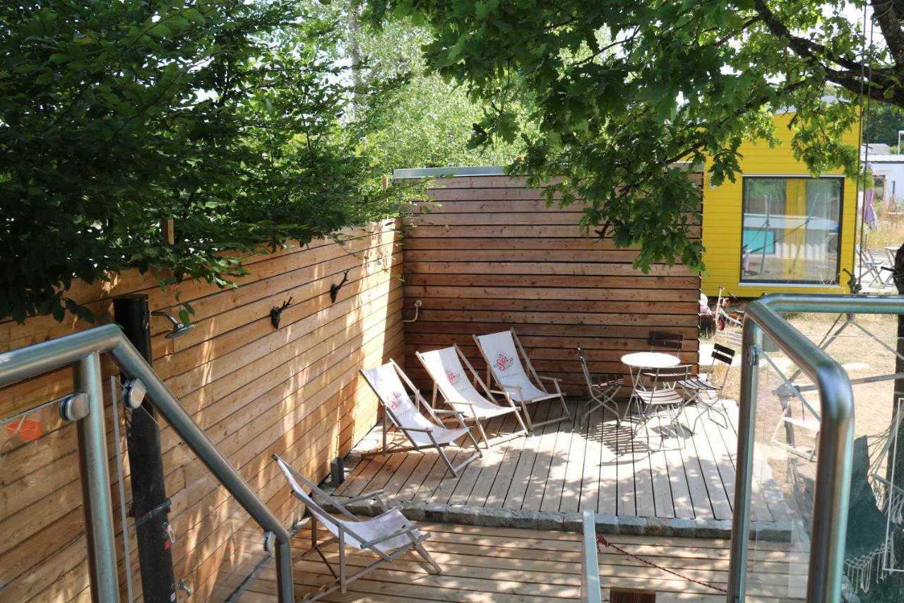 Tinylodge Am Ellertshaeuser See Stadtlauringen Eksteriør bilde