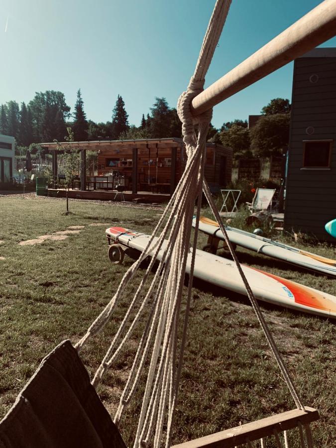Tinylodge Am Ellertshaeuser See Stadtlauringen Eksteriør bilde